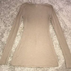 BCBGMaxAzria Tops - Brown BCBG Long Sleeve Top BCBGMaxAzria Tops - Brown BCBG Long Sleeve Top